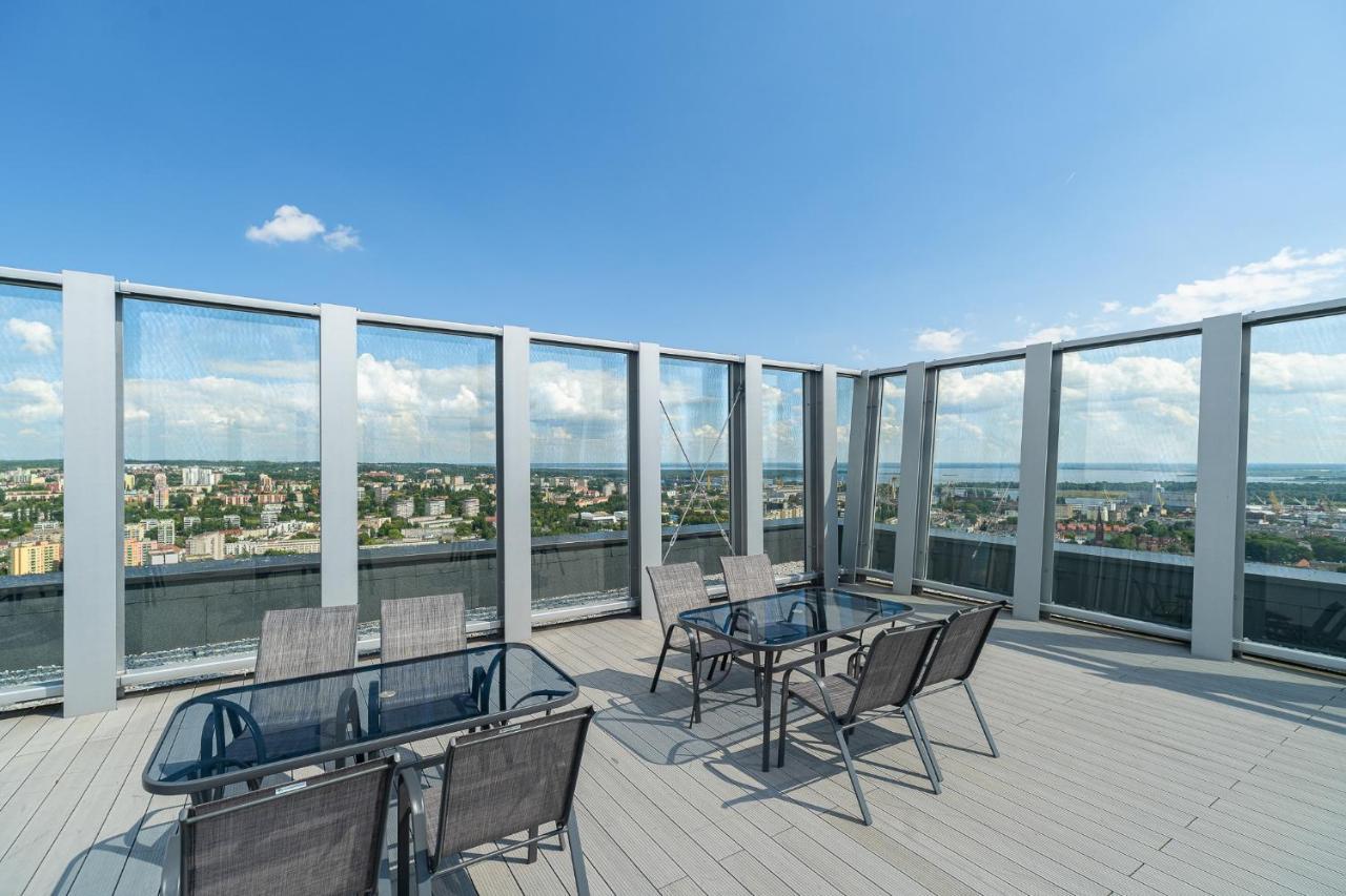 Apartament Hanza Tower 1412 Щецин Екстер'єр фото